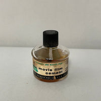 a** Vintage TOWER Movie Film Cement Simpsons Sears Roebuck Empty Glass Jar Bottle