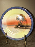 *Vintage Asian Decorative 7.5” Plate Made in Japan