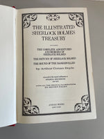 Vintage The Illustrated SHERLOCK HOLMES TREASURY Arthur Conan Doyle Hardcover 1977