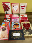 <€€ Mixed Lot of 15 New Valentine Cards Multiple Designs for Anyone Family American Greetings