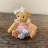 Vintage 1992 Cherished Teddies AMY "Hearts Quilted With Love" 910732