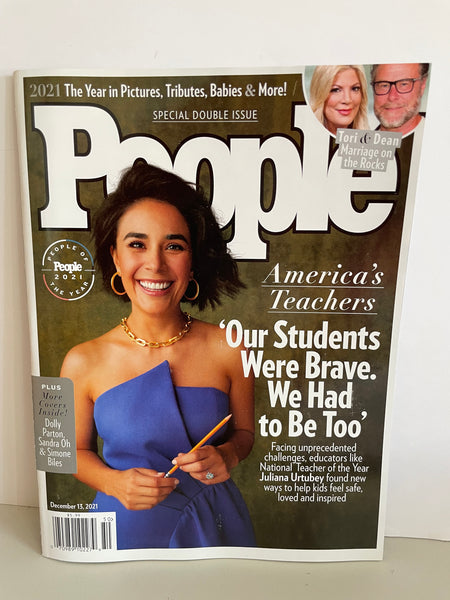 NEW PEOPLE Magazine America's Teachers & 2021 in Pictures December 2021