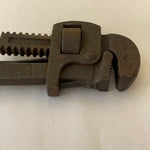 €<a* Vintage Genuine STILLSON Adjustable 9.5” Monkey Pipe Wrench Plumber Tool