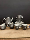 € Vintage Johann Haviland Thomas Germany PAPAGENO Bird in a Cage Tea Pot 14pc Set