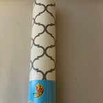 <€€ Single Roll DUCK Contact Gray Vinyl Self Adhesive Removable Covering Paper