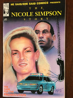*Vintage OJ SIMPSON NICOLE SIMPSON Story Comic Book #5 He Said She Said Comics