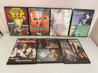 Lot/7 Action/Thriller Movie DVDs Abraxas Man Against Crime Bloodtide Freedom Deep Made For Each Other