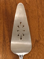 (L) Antique Holmes & Tuttle H & T Co 1938 Wentworth Plated Pierced Pastry Server