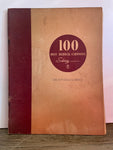 Vintage 1950s Schering Corp. 100 Best Medical Doctor Hospital Cartoons Book