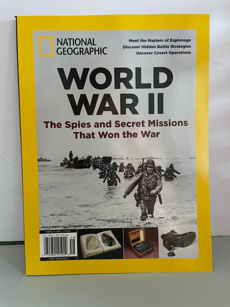 € New WORLD WAR II The Spies and Secret Missions That Won The War National Geographic 2020