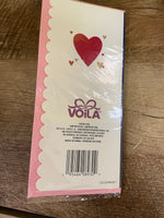 *New Valentine Card YOU & ME HERE’S TO US w/ Envelope in Plastic Seal 2022 Voila