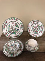 €¥ Vintage China JOHNSON Bros England Indian Tree Retired