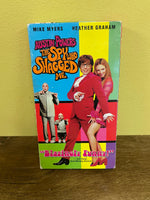 Austin Powers The Spy Who Shagged Me VHS VCR Movie Case Tape Used 1999
