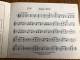 a** Vintage Season’s Greetings Band Orchestra Chorus 1st 2nd Horns CHRISTMAS CAROLS Music Book Pro Art 1958