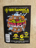 NEW 2023 Britannia Magazine Will You Be The First Person On Mars? Puzzle Quizzes Jokes March