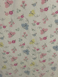 ££€* Parent’s Choice Fitted Crib Sheet 100% Cotton Girls Butterflies