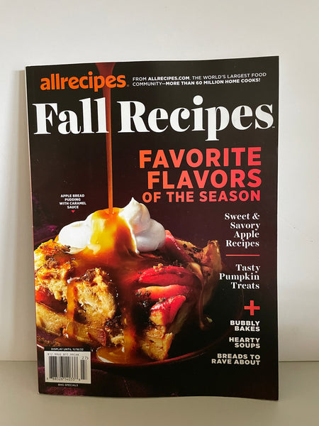 NEW All Recipes Fall Favorite Flavors of the Season November 18, 2022