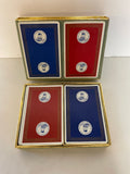 <€€ Vintage Set/2 Double Deck of Playing Cards Maersk Line A. P. Moller Steamship Co. Advertising