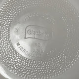 a** Vintage GLASBAKE Casserole Dish J2600 1½ QT Green Daisy Milk Glass