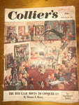 € Vintage Final COLLIER'S MAGAZINE 1951 February 10 The Red Czar Moves To Conquer Us Vol 127 #6