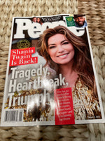 NEW PEOPLE Magazine Shania Twain is Back Brad Pitt Twitch January 2, 2023