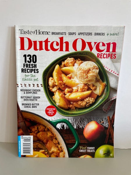 NEW Taste of Home 130 Fresh Dutch Oven Recipes March 2022