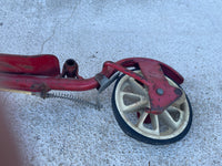 a* Vintage 1970s HONDA Kick N Go 3 Wheel Scooter Red Parts Missing