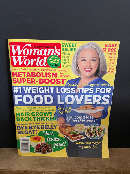 NEW WOMAN’S WORLD Weight Loss for Food Lovers May 2022