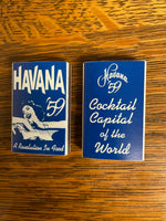 Vintage HAVANA 59 Richmond VA Set/4 Matchstick Match Boxes