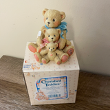 *Vintage 1991 Cherished Teddies THEODORE SAMANTHA and TYLER "Friends Come In All Sizes" 950505