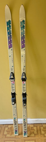 Vintage K2 TRC Comp 7.8 Triaxial Skis #190 Precision Stone Ground Sintered USA