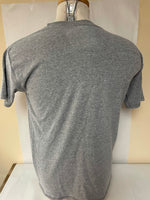 Mens HANES BEEFY Gray Cotton Tshirt Short Sleeve XLarge