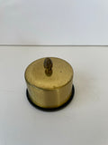 ~€ Vintage Solid Brass Postage Stamp Roll Dispenser Office Supplies  Decor