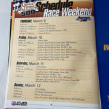 Vintage ATLANTA Motor Speedway March 2000 NASCAR Cracker Barrel 500 Winston Race Day Program