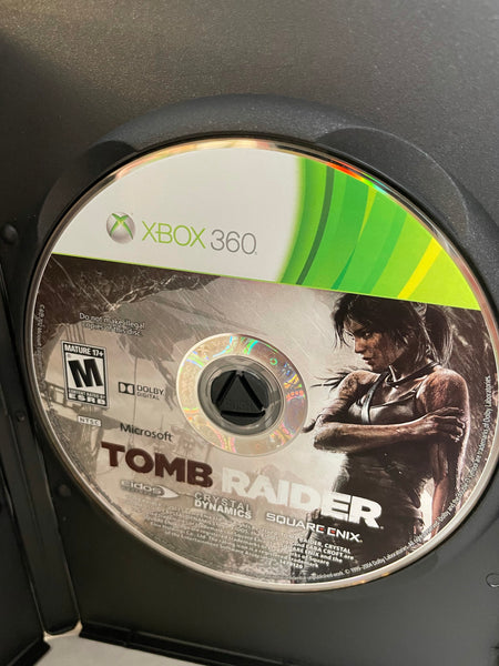 a* XBOX 360 Video Game TOMB RAIDER Generic Case No Manual 2013 Mature Rating