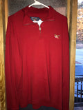 *Mens XLarge AMERICAN EAGLE Quarter Zip Sweater Red Long Sleeve