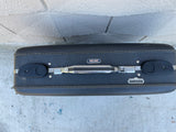 ~ Vintage AMERICAN TOURIST Tiara Travel Suitcase Gray Hard Case