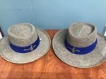 a* Vintage OLYMPICS 1996 Atlanta His and Hers Volunteer Panama Straw Hats Hanes