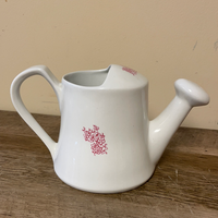 a** Royal Crownford Ironstone Staffordshire Forget-Me-Not Pink Watering Can