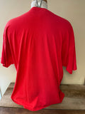 Mens 2XL XXLarge BEACH PARTY Family Reunion TShirt 2011 Red Short Sleeve Cotton