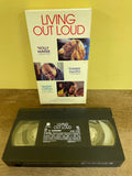 Living Out Loud VHS Movie VCR Tape Used 1998 Holly Hunter Danny Devito Queen Latifa