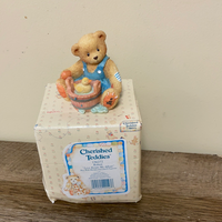 Vintage 1995 Cherished Teddies ROBERT "Love Keeps Me Afloat" 156272