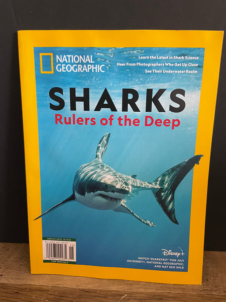 *NEW National Geographic Magazine Sharks Rules of the Deep October 2022