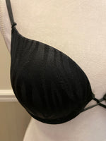 Womens/Juniors Black Bra 36C Padded Adjustable Straps