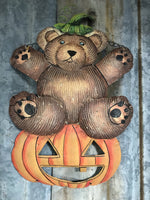 a** New Bear Metal Wall Sign Variety of Holiday Designs