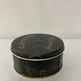 *Vintage Empty CAMEL Cigarette Round Black Tin 1994