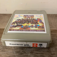 € Vintage 1972 MUSIC PROCOL Harum LIVE 8T-4335  A&M Records 8 Track Tape