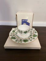 Vintage Crown Staffordshire Fine Bone China England 6 Boxed Sets of 3pc Heirloom Treasures