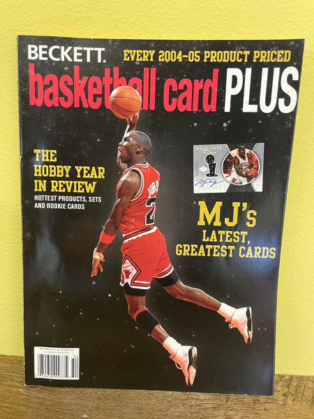 *BECKETT BASKETBALL CARD PLUS Magazine 2005 Fall Michael Jordan