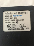 MIDAS AC to AC Adapter AUO-48121835AC Power Supply Cord